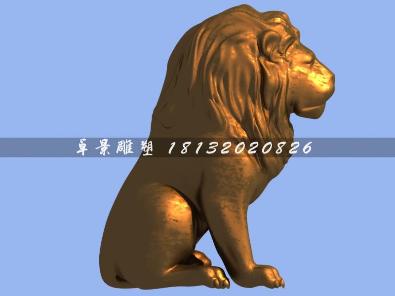 歐式銅獅子，鑄銅獅子雕塑
