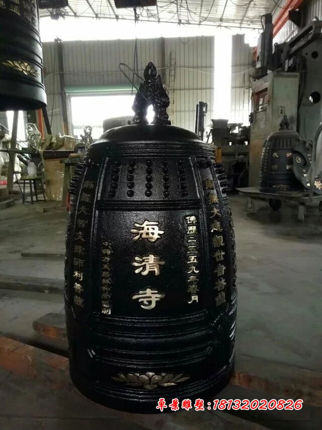 寺廟銅鐘，海清寺定制銅鐘