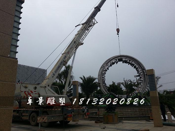 不銹鋼抽象城市雕塑，不銹鋼抽象雕塑