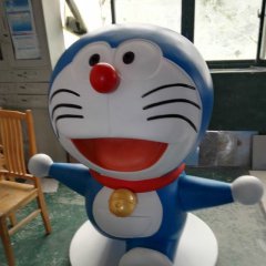 玻璃鋼哆啦A夢雕塑，玻璃鋼機器貓雕塑