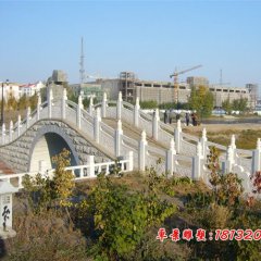 石雕欄桿，漢白玉欄桿雕塑