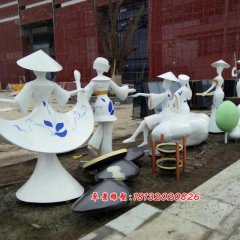 不銹鋼人物雕塑，不銹鋼人雕塑