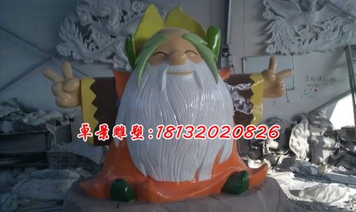 玻璃鋼卡通人物雕塑，玻璃鋼卡通雕塑 (3)