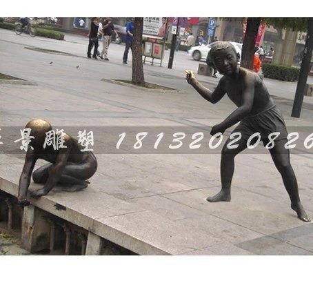 人物銅雕，公園小品銅雕 (6)