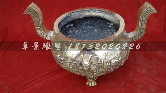 銅香爐，鑄銅香爐