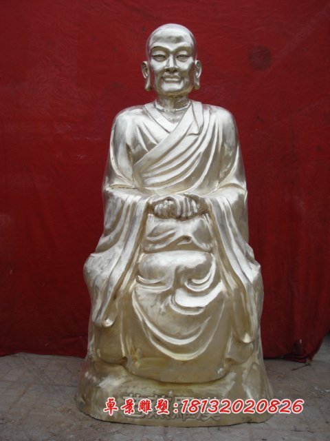 十八羅漢銅雕，鑄銅十八羅漢雕塑 (8)