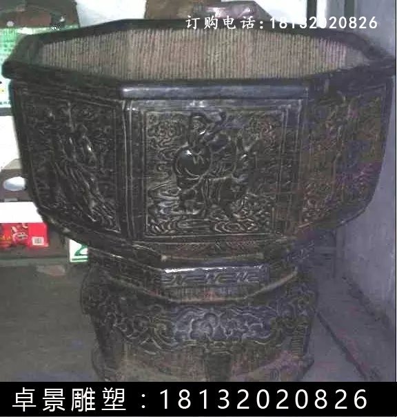石水缸，仿古石水缸 (6)