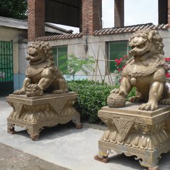 北京獅銅雕，獅子銅雕，鑄銅獅子雕塑