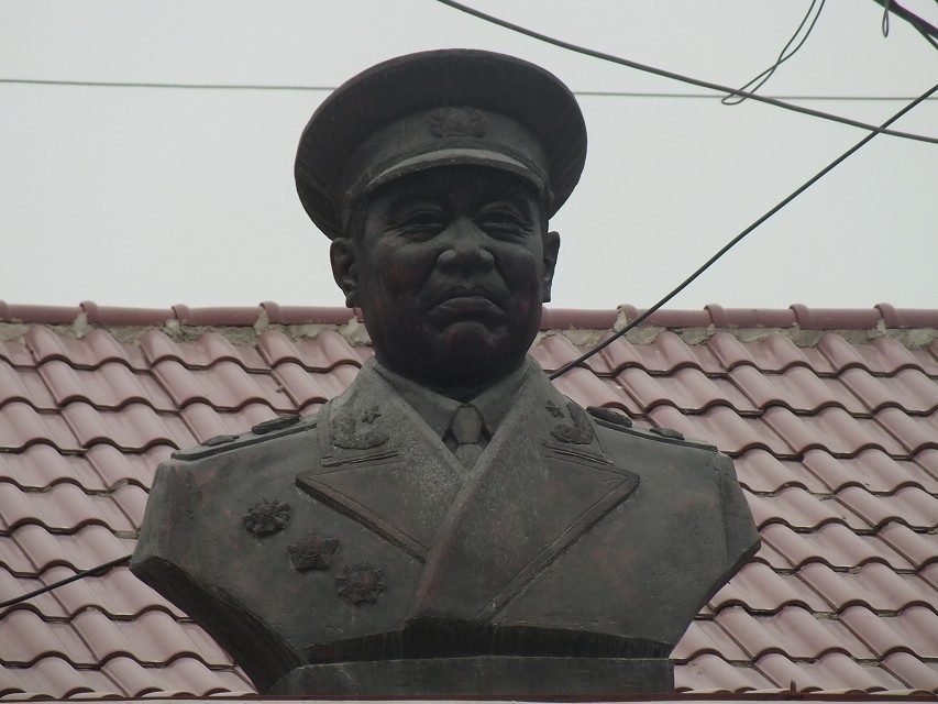 開國(guó)十大元帥銅雕像，偉人銅銅像 (6)