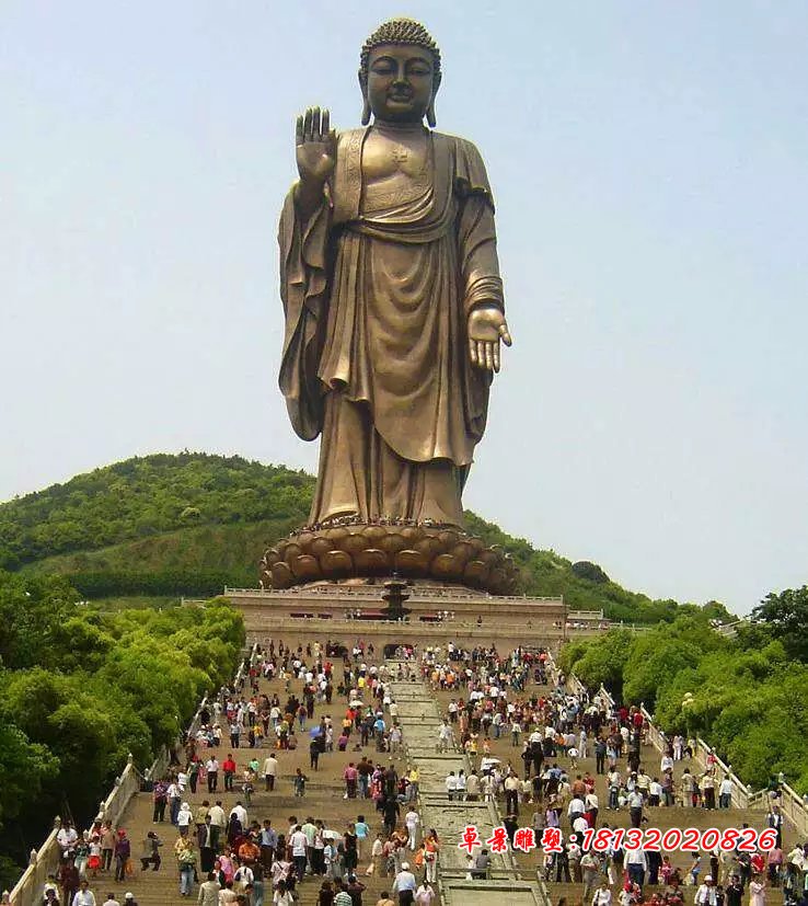 如來佛祖銅雕，鑄銅如來佛祖雕塑，大型如來佛祖銅雕