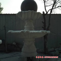風(fēng)水球石雕，兩層風(fēng)水球雕塑