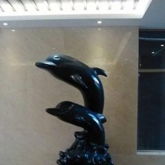 海豚銅雕，動(dòng)物銅雕