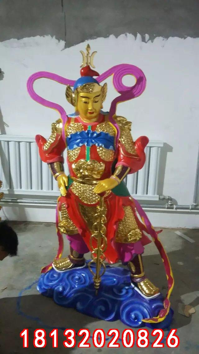 玻璃鋼韋佗雕塑，玻璃鋼韋佗護法雕塑 (2)