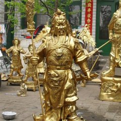 關(guān)公銅雕，鑄銅關(guān)公雕塑