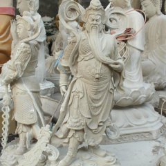關(guān)公石雕，關(guān)帝石雕，關(guān)二爺石雕