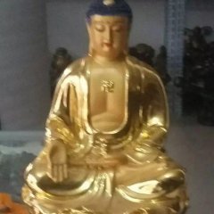 銅佛像，如來(lái)佛祖銅雕，鎏金銅佛像