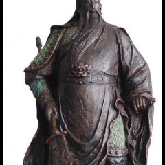 關(guān)公銅雕，關(guān)帝銅雕，關(guān)帝圣像銅雕
