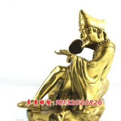 道濟(jì)和尚銅雕，濟(jì)公銅雕