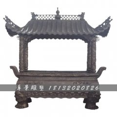 銅香爐，鑄銅香爐，銅方香爐