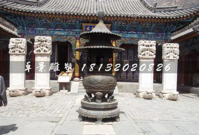 香爐，鑄銅香爐