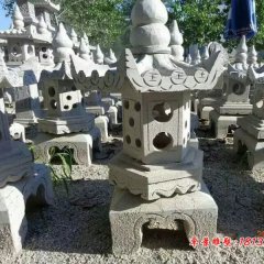 石燈，大理石石燈雕塑