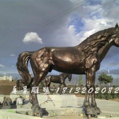 銅馬雕塑，銅駿馬雕塑