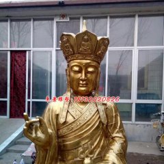 地藏王菩薩銅雕，鑄銅地藏王菩薩雕塑