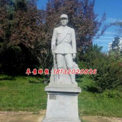 革命烈士雕塑，廣場(chǎng)英雄石雕