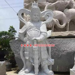 韋陀石雕，大理石韋陀菩薩雕塑