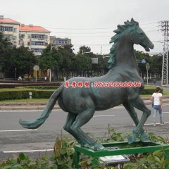 銅馬雕塑，駿馬銅雕，動物銅雕