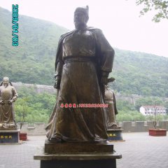 朱元璋銅雕，名人銅雕