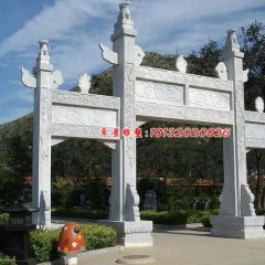 石雕牌坊，大理石牌坊，標(biāo)志牌坊雕塑