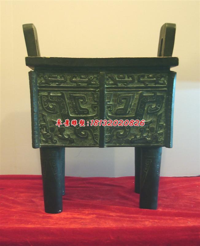 青銅鼎，鑄銅鼎，仿古銅鼎