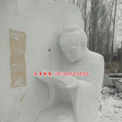 鑿壁偷光石雕，古代人物石雕