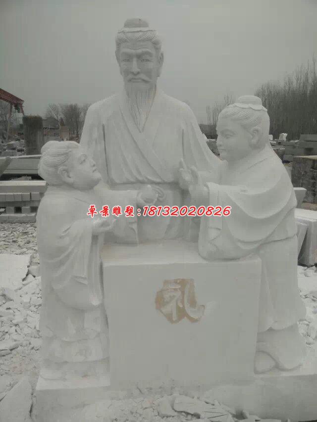 禮樂(lè)射御書數(shù)石雕，古代六藝石雕 (1)