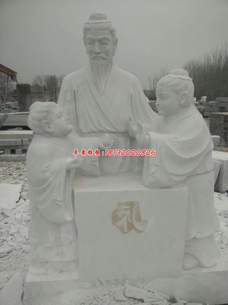 禮樂(lè)射御書數(shù)石雕，古代六藝石雕 (5)