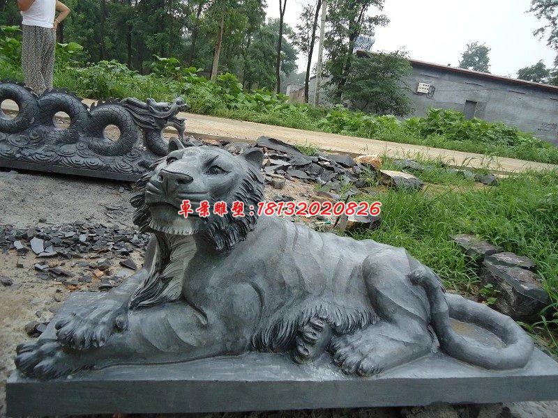 玻璃鋼老虎雕塑，玻璃鋼動物雕塑 (1)
