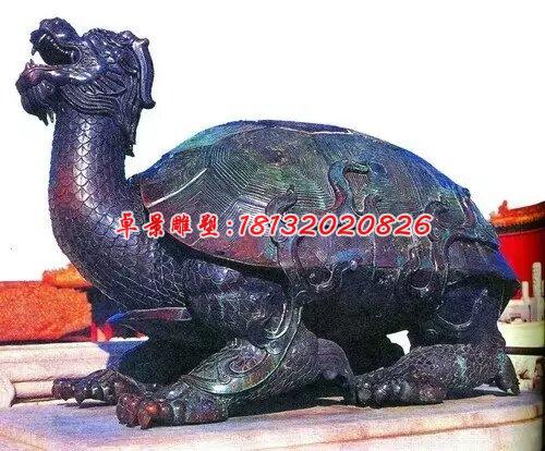 龍龜銅雕，廣場(chǎng)神獸銅雕