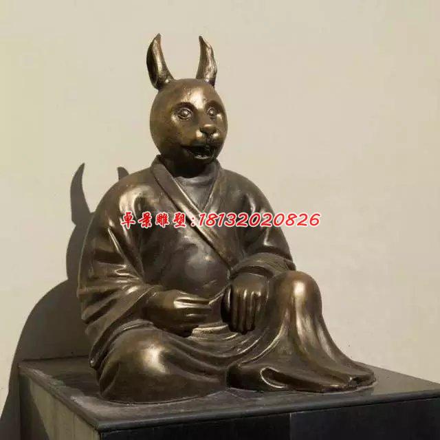 十二生肖銅雕，鑄銅十二生肖銅雕 (3)