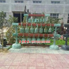 編鐘銅雕，青銅編鐘雕塑