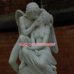 愛(ài)神石雕，漢白玉西方人物石雕