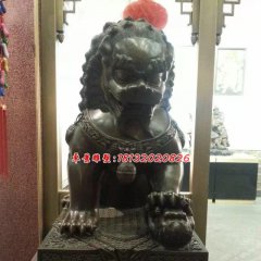 北京獅銅雕，鑄銅獅子雕塑