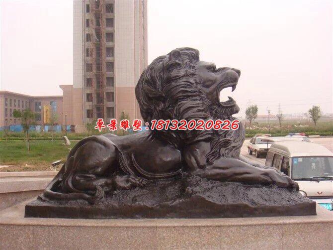銅獅子，西洋獅子銅雕