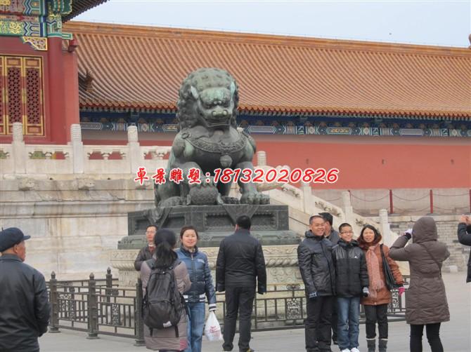 北京獅銅雕，青銅獅子雕塑
