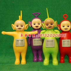 玻璃鋼天線寶寶雕塑，玻璃鋼卡通人物雕塑