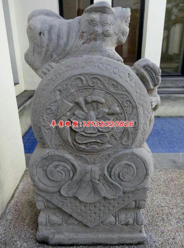 抱鼓石，獅子石門墩