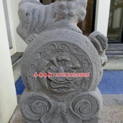 抱鼓石，獅子石門墩