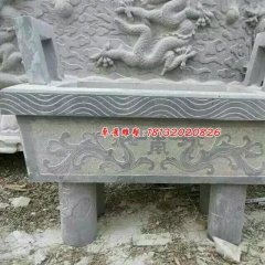 石雕鼎，四腳鼎，香爐石雕