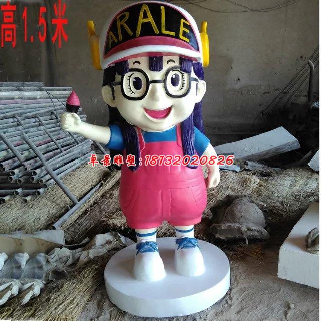 玻璃鋼阿拉蕾雕塑，玻璃鋼卡通人物雕塑