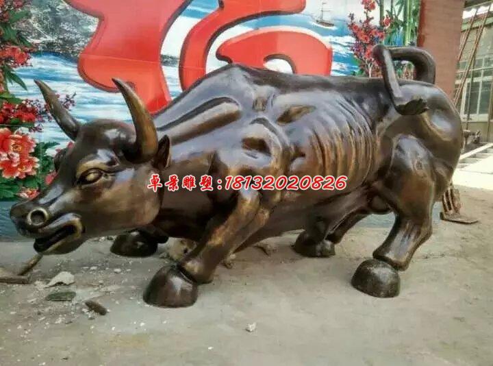 華爾街銅牛雕塑，廣場(chǎng)動(dòng)物銅雕